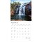 Waterfalls | 2026 12 x 24 Inch (Hanging) Monthly Square Wall Calendar | Plastic-Free
